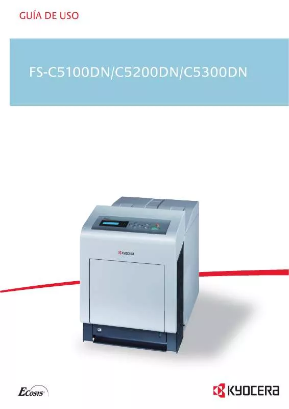 Mode d'emploi KYOCERA C5200DN