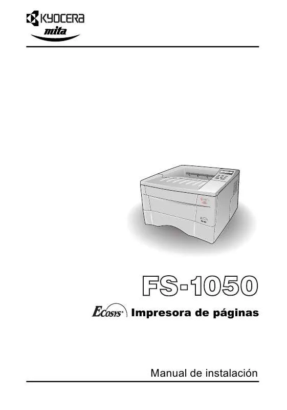 Mode d'emploi KYOCERA FS-1050