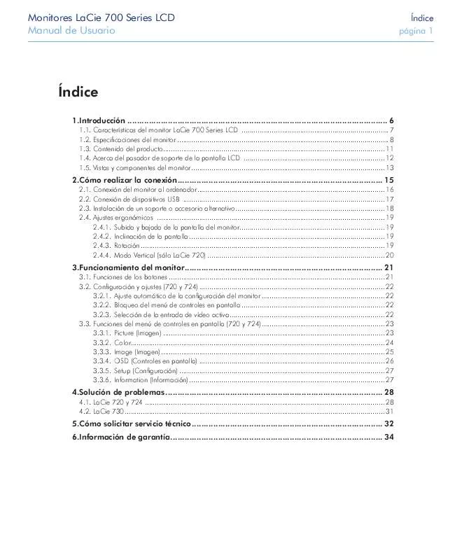 Mode d'emploi LACIE 730 HOOD CALIBRATION SOFTWARE