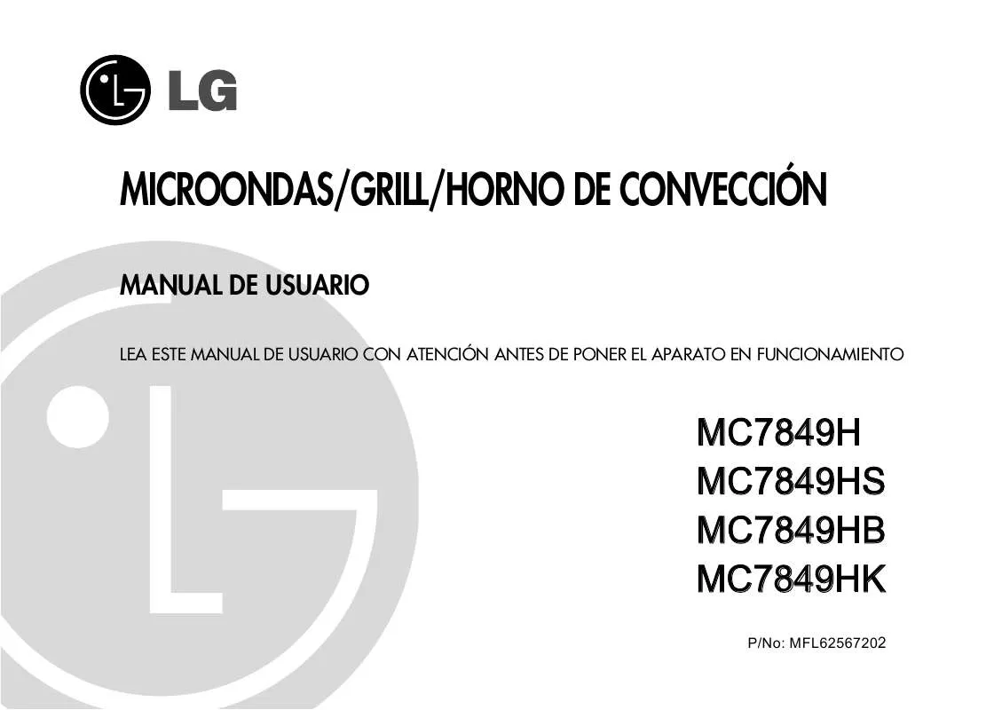 Mode d'emploi LG MC-7849-H
