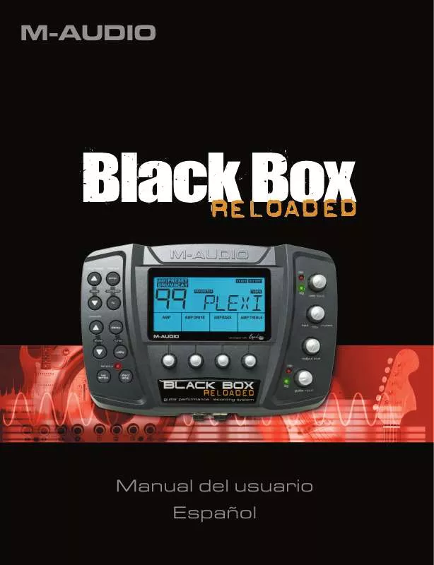 Mode d'emploi M-AUDIO BLACK BOX RELOADED