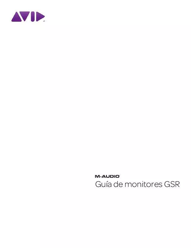 Mode d'emploi M-AUDIO GSR