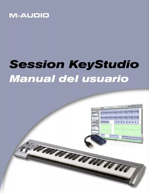 Mode d'emploi M-AUDIO SESSION KEYSTUDIO