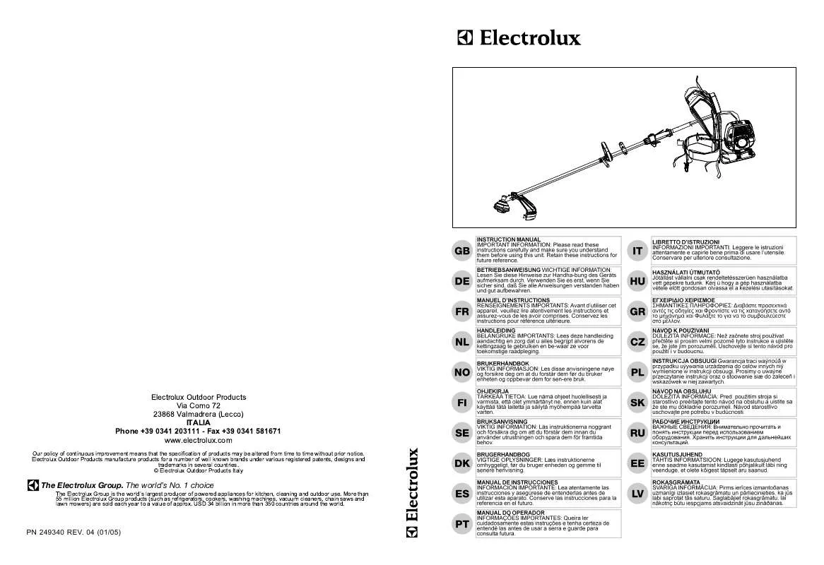 Mode d'emploi MCCULLOCH ELITE 4630X BP