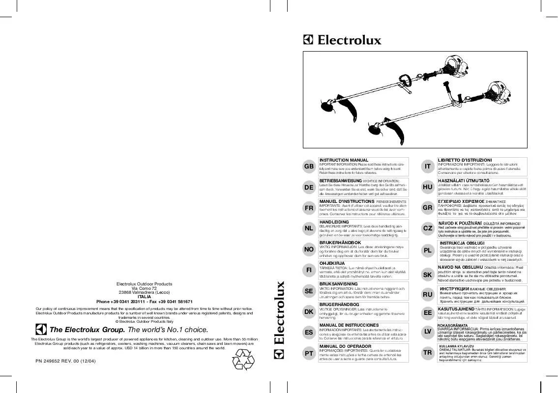 Mode d'emploi MCCULLOCH EUROMAC D380