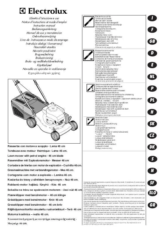 Mode d'emploi MCCULLOCH M4046S