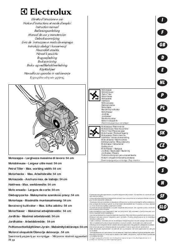 Mode d'emploi MCCULLOCH MFT5054RB