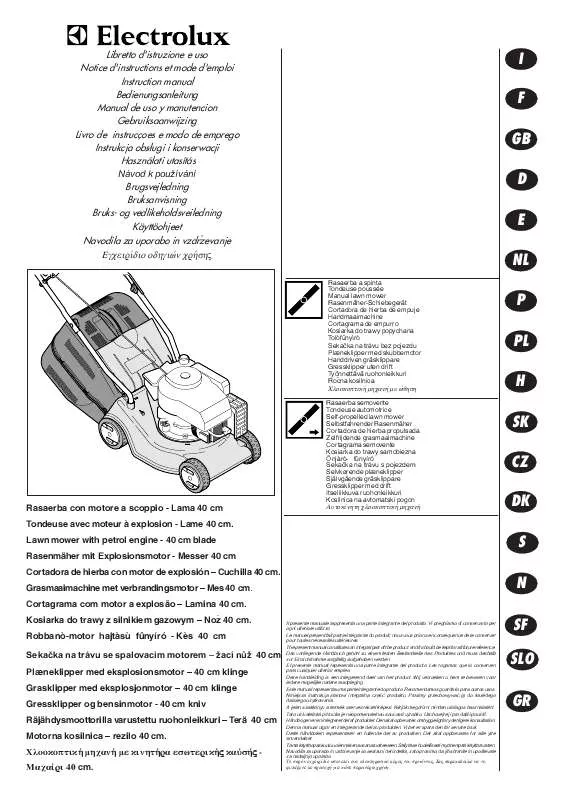 Mode d'emploi MCCULLOCH MT3540S