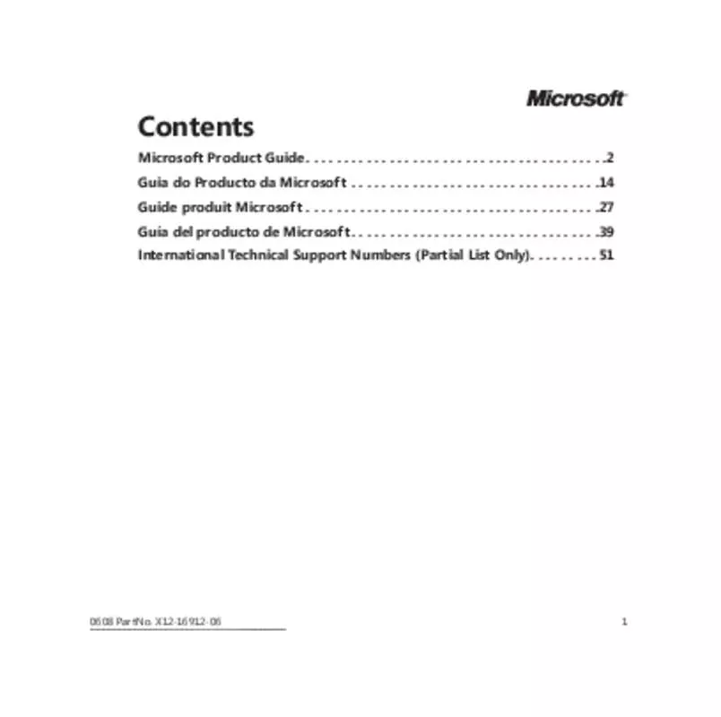 Mode d'emploi MICROSOFT WIRELESS OPTICAL DESKTOP 700