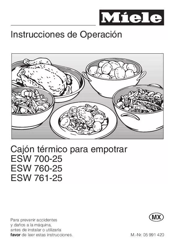 Mode d'emploi MIELE ESW700-25