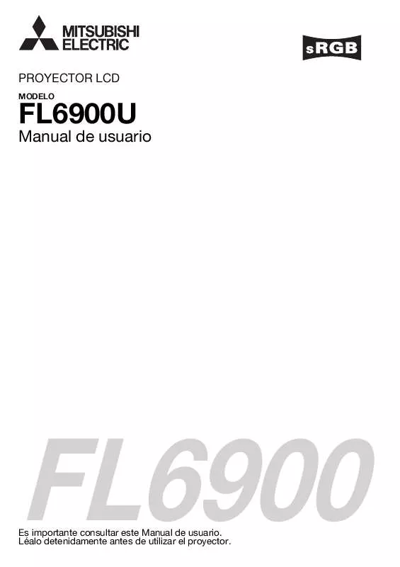 Mode d'emploi MITSUBISHI FL6900U