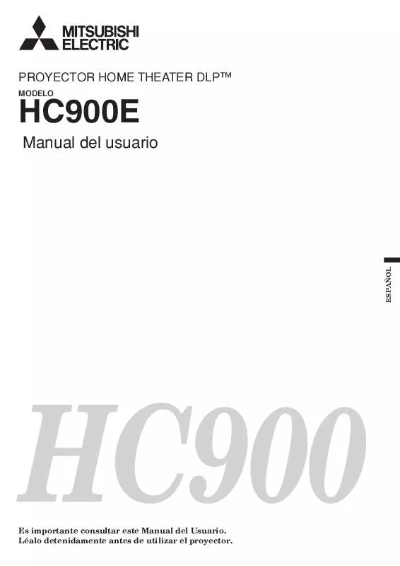 Mode d'emploi MITSUBISHI HC900