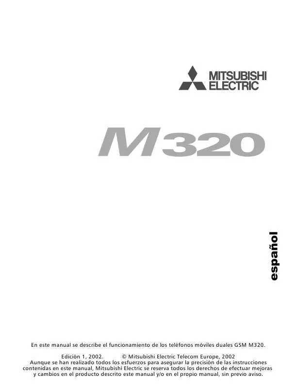 Mode d'emploi MITSUBISHI M320