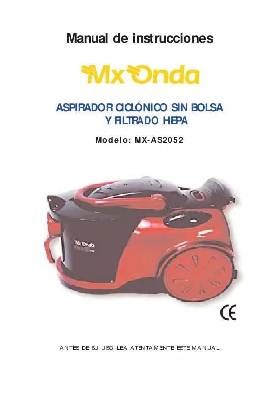 Mode d'emploi MXONDA MX-AS2052