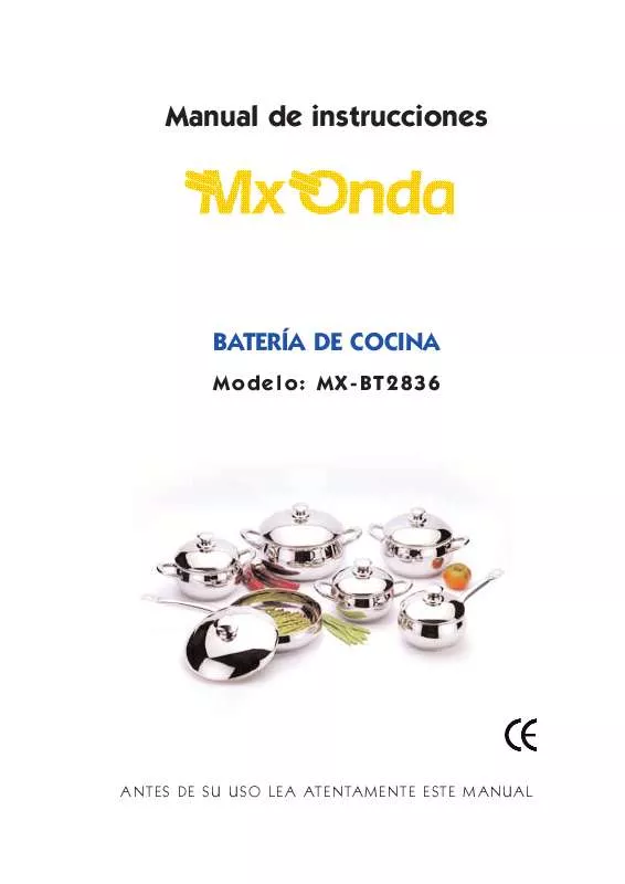 Mode d'emploi MXONDA MX-BT2836