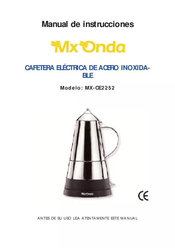 Mode d'emploi MXONDA MX-CE2252