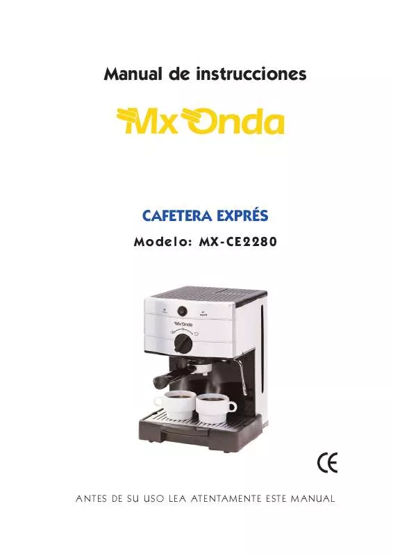 Mode d'emploi MXONDA MX-CE2280