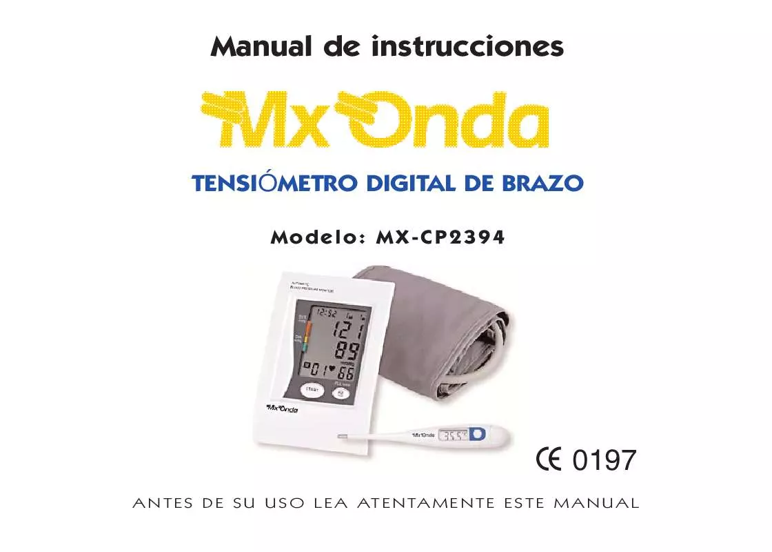 Mode d'emploi MXONDA MX-CP2394