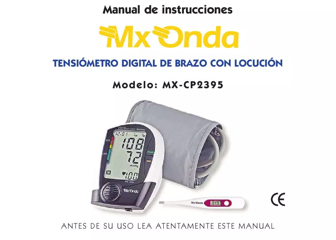 Mode d'emploi MXONDA MX-CP2395