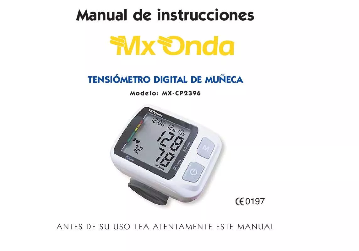 Mode d'emploi MXONDA MX-CP2396