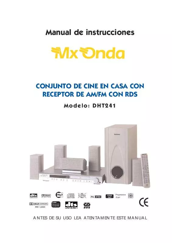 Mode d'emploi MXONDA MX-DHT241
