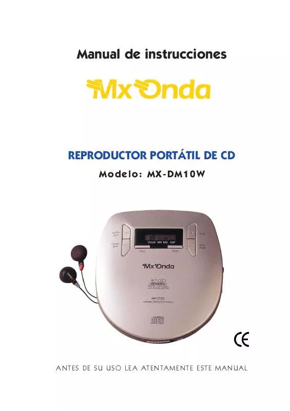 Mode d'emploi MXONDA MX-DM10W