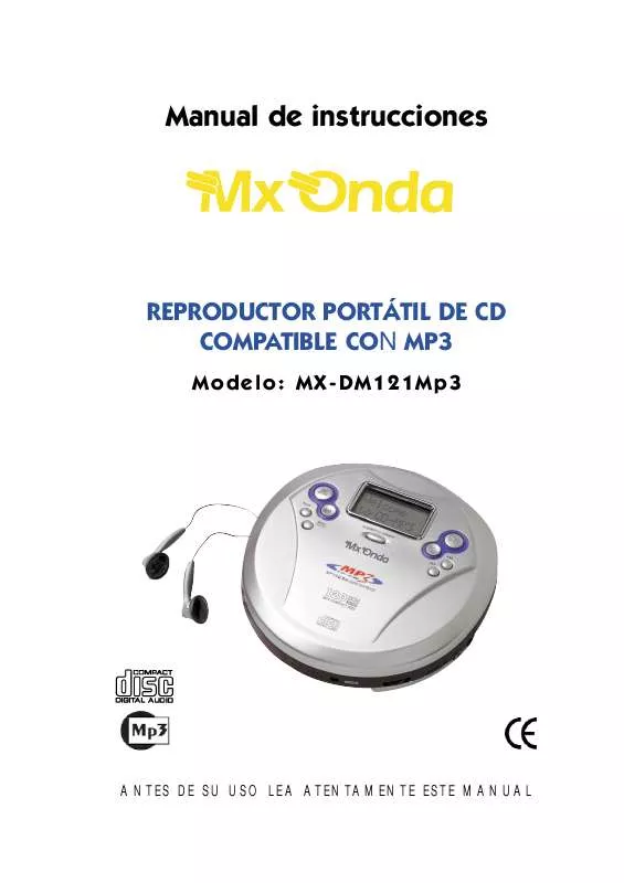 Mode d'emploi MXONDA MX-DM121