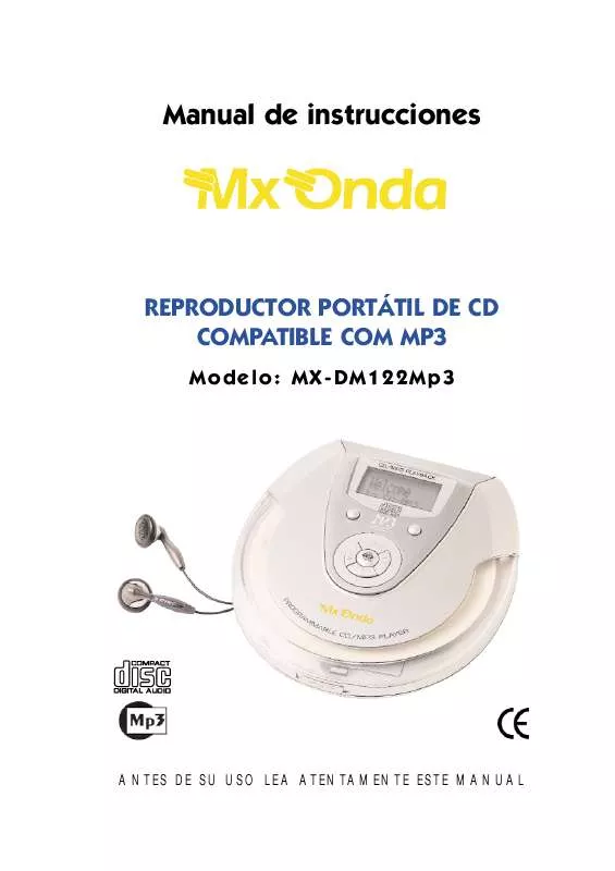 Mode d'emploi MXONDA MX-DM122