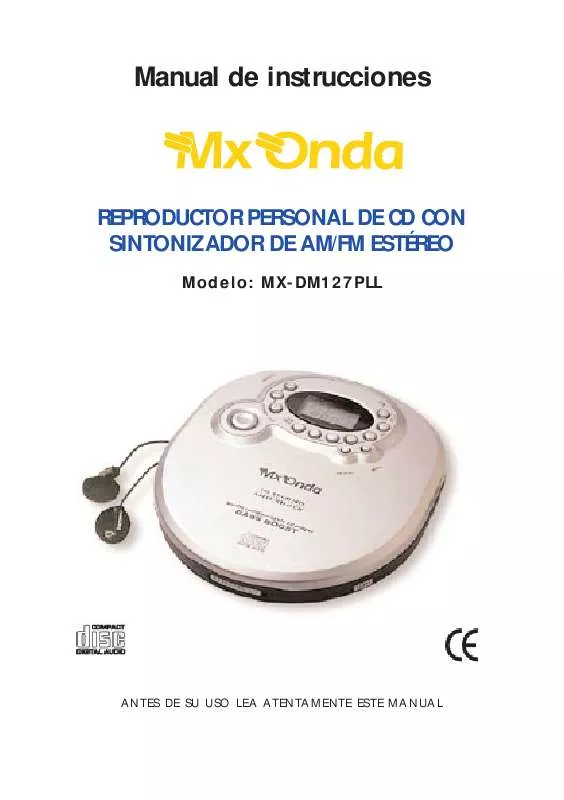 Mode d'emploi MXONDA MX-DM127PLL