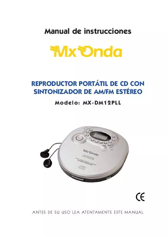 Mode d'emploi MXONDA MX-DM12PLL