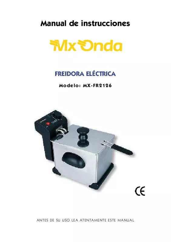 Mode d'emploi MXONDA MX-FR2126