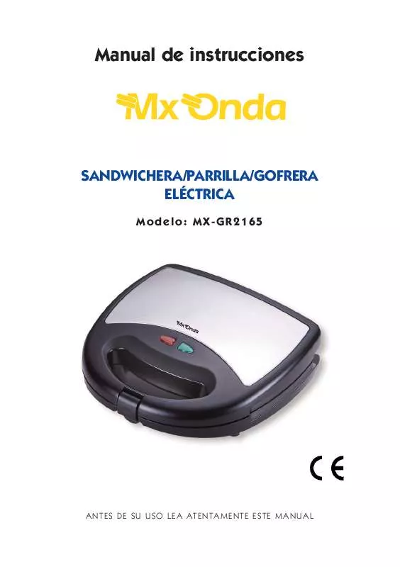 Mode d'emploi MXONDA MX-GR2165