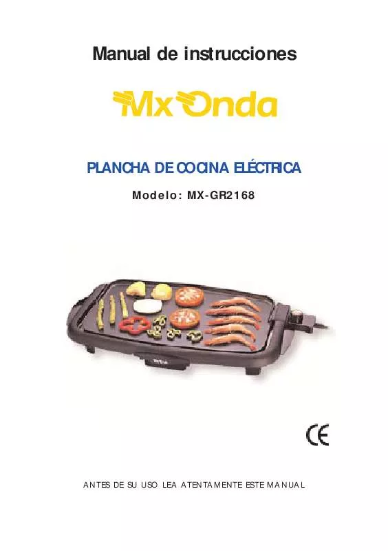 Mode d'emploi MXONDA MX-GR2168