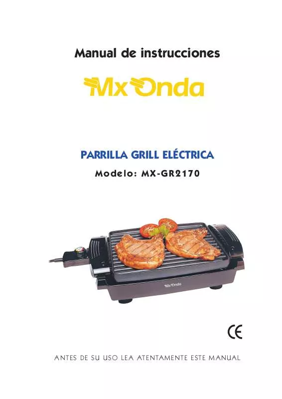 Mode d'emploi MXONDA MX-GR2170