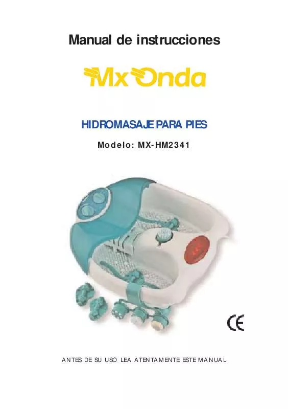 Mode d'emploi MXONDA MX-HM2341