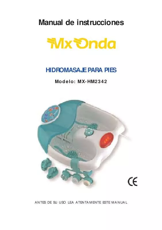 Mode d'emploi MXONDA MX-HM2342