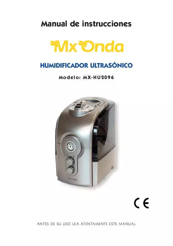 Mode d'emploi MXONDA MX-HU2096