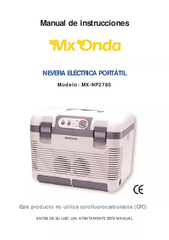Mode d'emploi MXONDA MX-NP2785