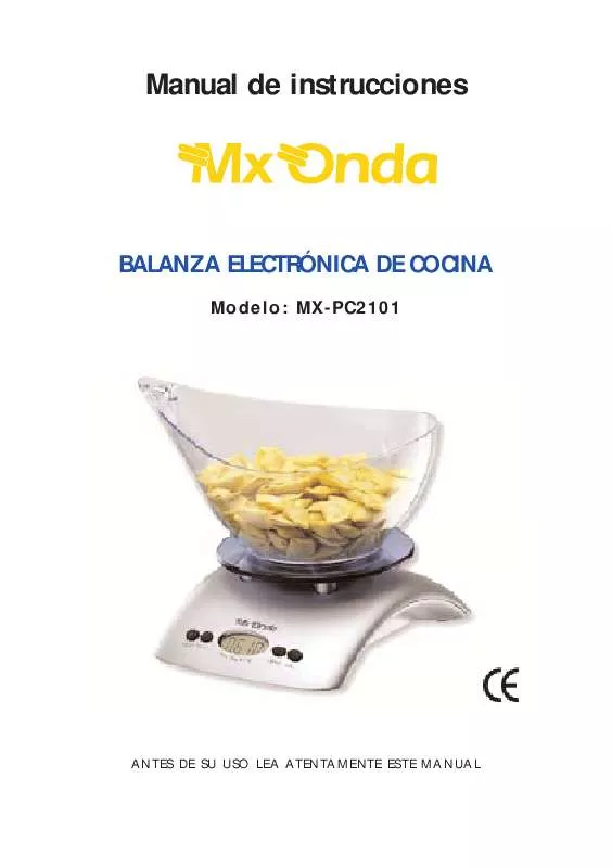Mode d'emploi MXONDA MX-PC2101