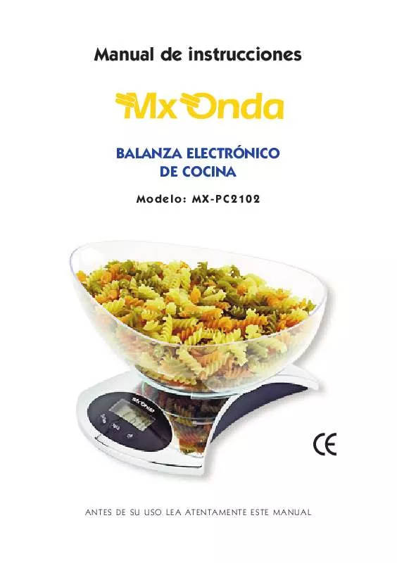 Mode d'emploi MXONDA MX-PC2102
