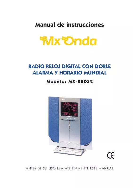 Mode d'emploi MXONDA MX-RRD32