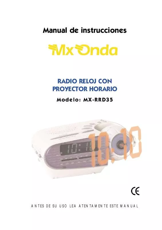 Mode d'emploi MXONDA MX-RRD35