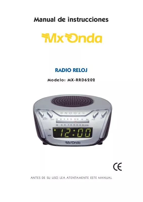 Mode d'emploi MXONDA MX-RRD6202