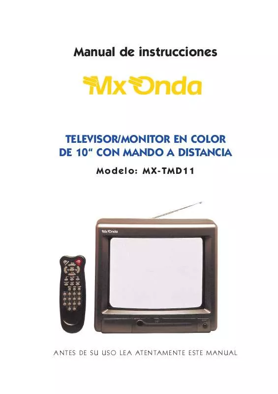 Mode d'emploi MXONDA MX-TMD11