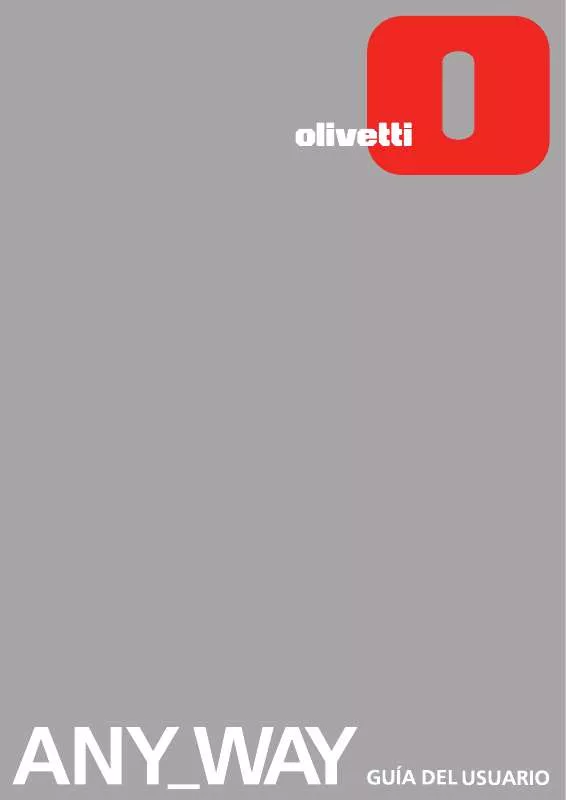 Mode d'emploi OLIVETTI ANY_WAY PHOTO WIRELESS PLUS