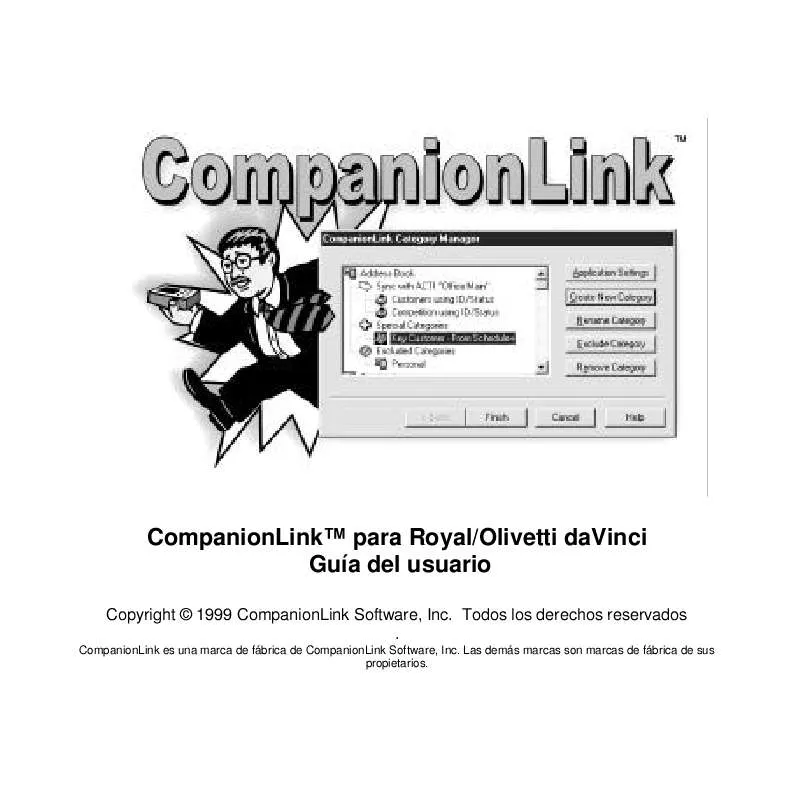 Mode d'emploi OLIVETTI COMPANIONLINK