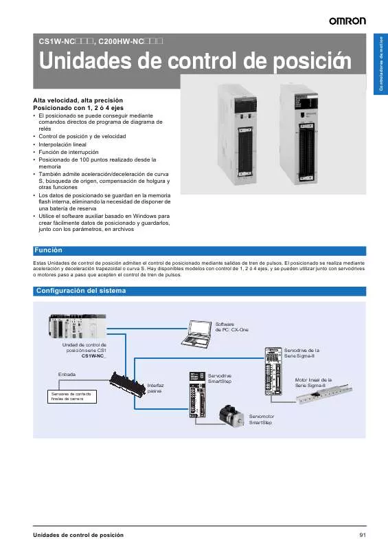 Mode d'emploi OMRON 200HW-NC