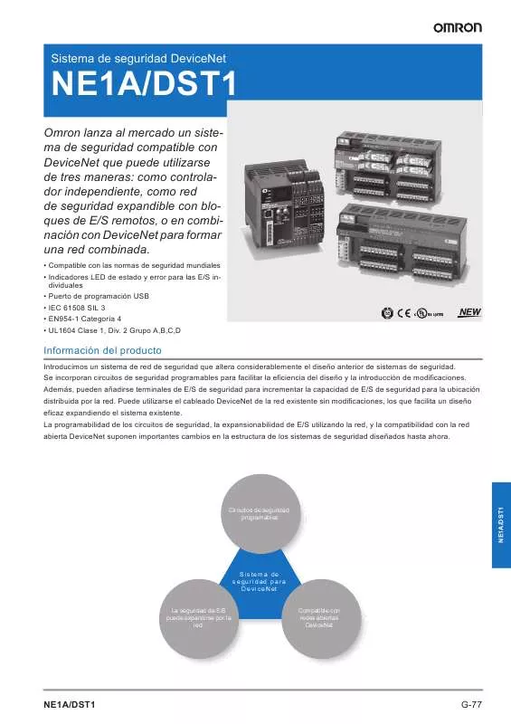 Mode d'emploi OMRON DST1