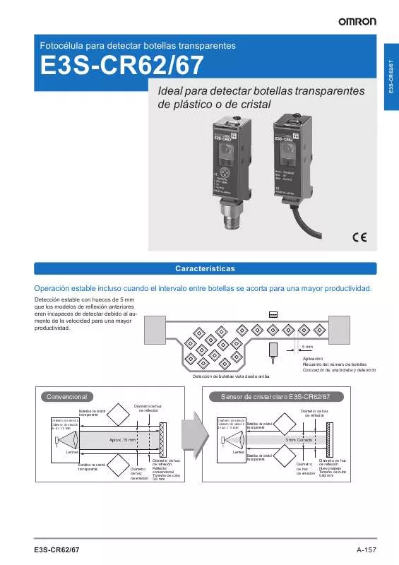 Mode d'emploi OMRON E3S-67