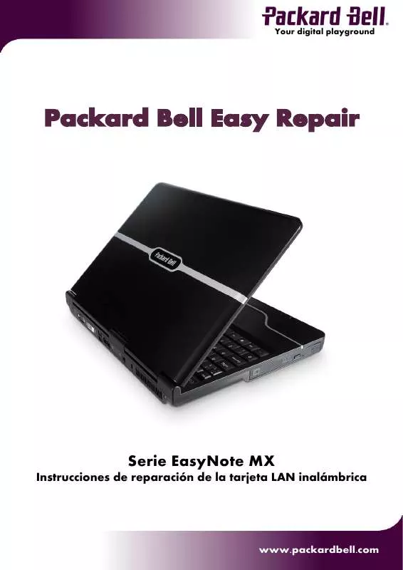 Mode d'emploi PACKARD BELL EASYNOTE MX45-001